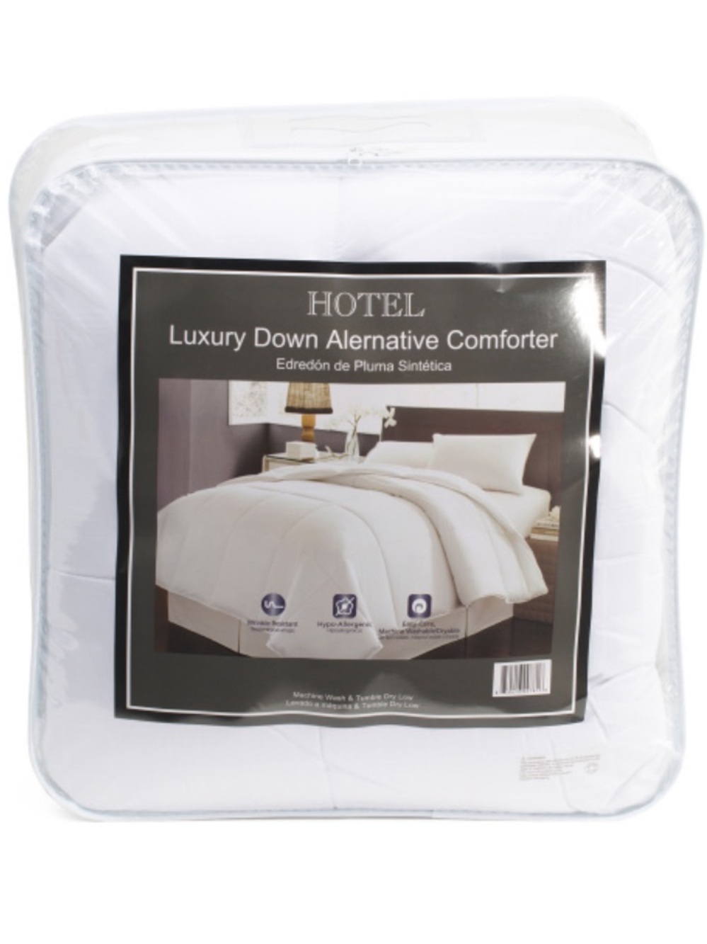 Hotel Luxury Down Alternative Comforter - White